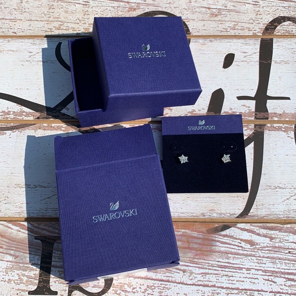 Swarovski Fig Stud Earrings - Picture 6 of 8